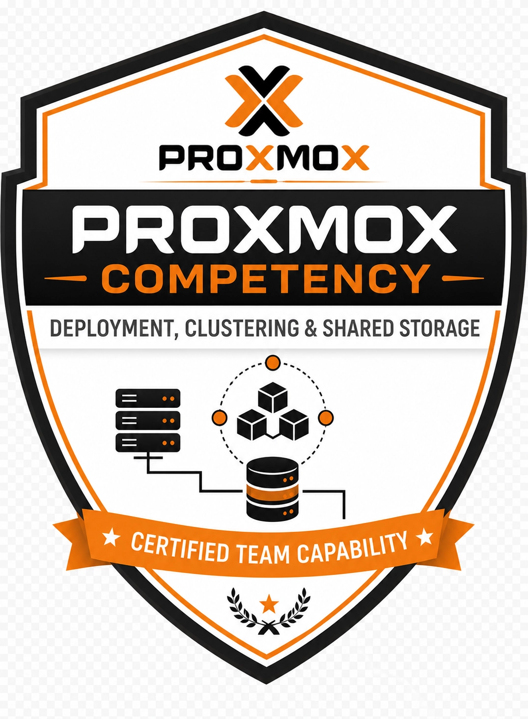 Proxmox Competency Deployment Clustering & Shared Storage