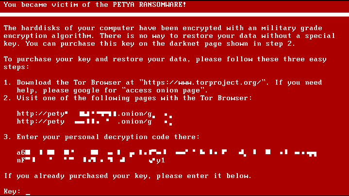 petya ransomware